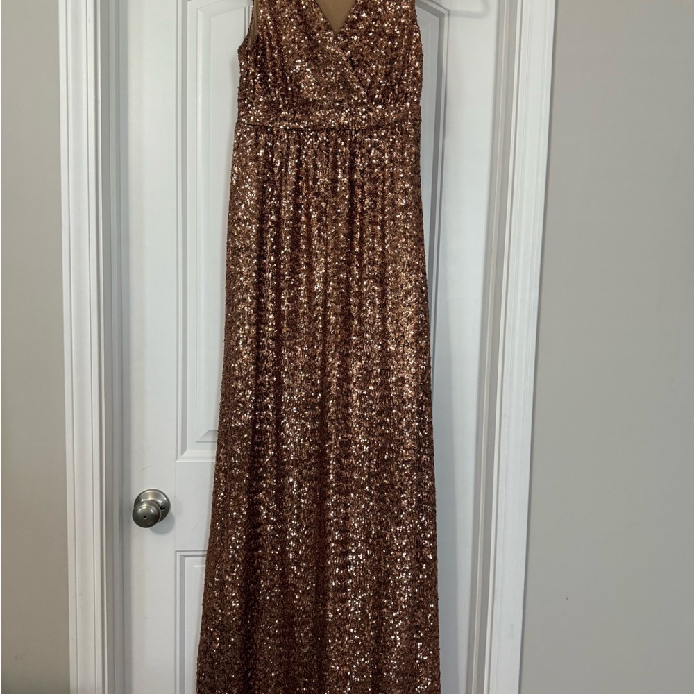 Pinkblush Bronze Maxi Dress